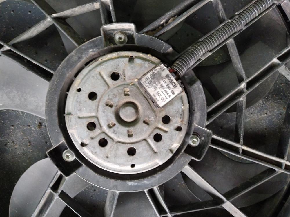 вентилятор радиатора Volkswagen Transporter T5 2008, 1.9 л., AXB, дизель, микроавтобус - фото №1