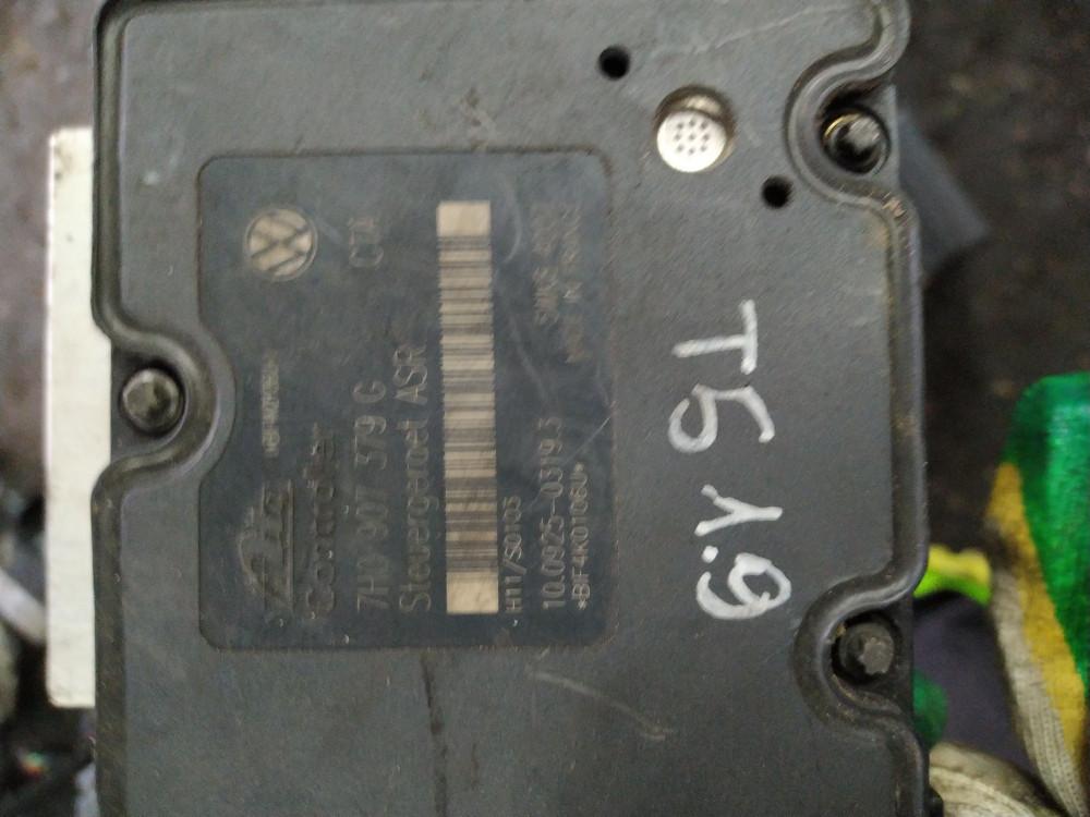 блок ABS Volkswagen Transporter T5 2008, 1.9 л., AXC, дизель, 7HO907379C - фото №1