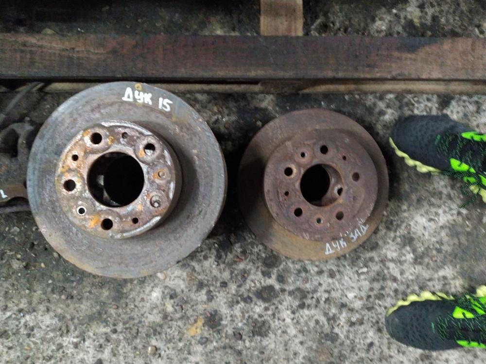 диск тормозной передний Fiat Ducato 3 поколение 2012, 2.2 л., 4HV, дизель - фото №1