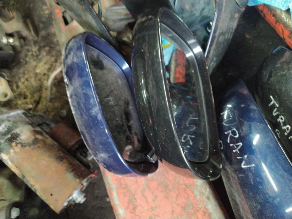 зеркало наружное левое Volkswagen Touran 1 поколение 2006, 1.9 л., дизель, минивэн - фото №1