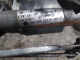 моторчик передних стеклоочистителей (дворников) Volkswagen Caddy 3 поколение 2008, 2.0 л., дизель, микроавтобус