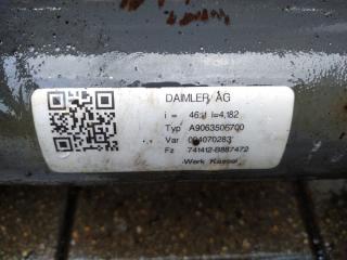 мост задний Mercedes-Benz Sprinter 2 поколение [рестайлинг] (W906) 2014, 2.1 л., дизель, микроавтобус