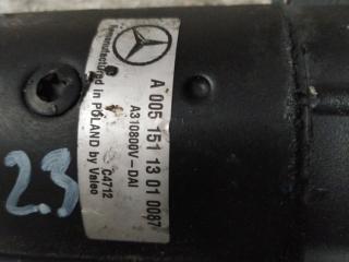стартер Mercedes-Benz Sprinter 1 поколение (W901-905) [рестайлинг] 2005, 2.1 л., OM 611.981, дизель, микроавтобус