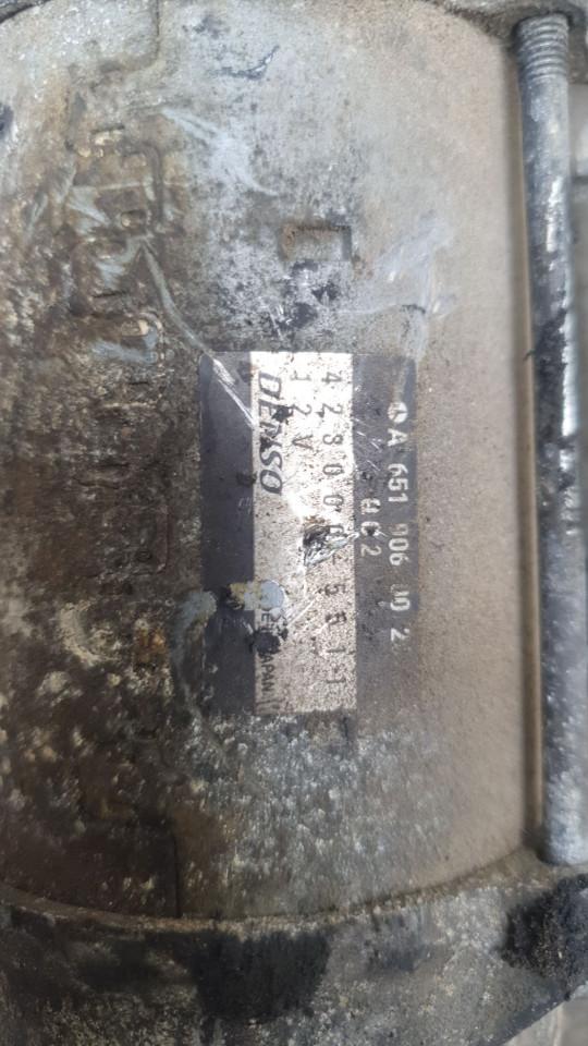 стартер Mercedes-Benz Sprinter 2 поколение (W906) 2012, 2.2 л., CDi, дизель - фото №1