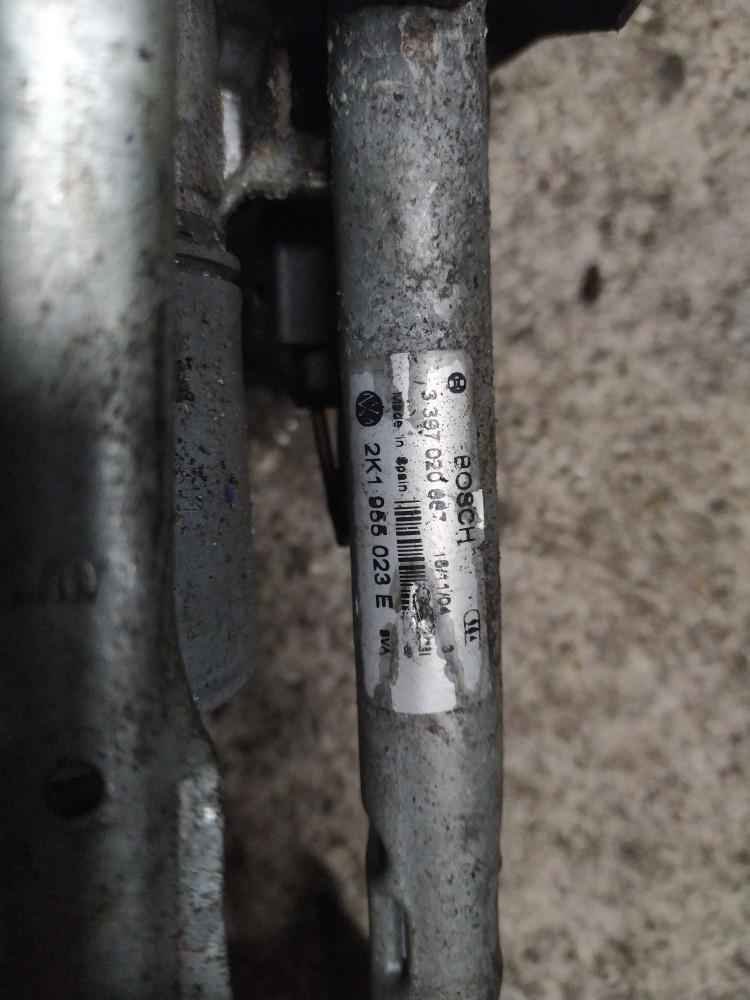 моторчик передних стеклоочистителей (дворников) Volkswagen Caddy 2 поколение 2004, 1.9 л., дизель, микроавтобус - фото №1