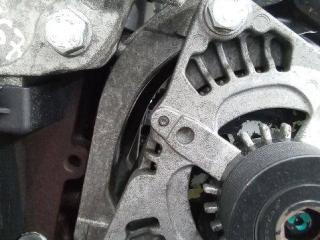 кронштейн генератора Ford Focus 2 поколение 2007, 2.0 л., дизель, МКПП