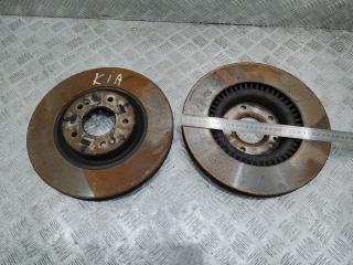 диск тормозной передний Kia Sportage 4 поколение [рестайлинг] 2019, 1.6 л., дизель