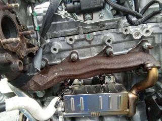 коллектор выпускной Toyota Verso 1 поколение 2009, 2.0 л., дизель, МКПП