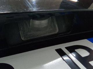 подсветка номера Mazda 5 1 поколение [рестайлинг] 2009