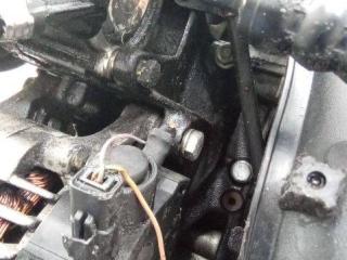 кронштейн генератора Peugeot 206 1 поколение 2002, 2.0 л., бензин, МКПП