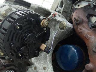 кронштейн генератора Renault Megane 1 поколение 1999, 1.4 л., бензин, МКПП