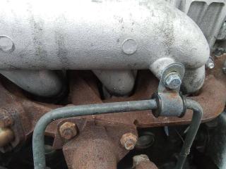 коллектор выпускной Renault Scenic 1 поколение 1999, 1.9 л., дизель, МКПП, 7700674571