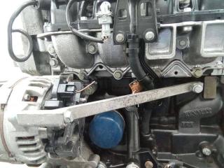 кронштейн генератора Renault Modus 1 поколение 2006, 1.4 л., бензин, МКПП, 8200122051