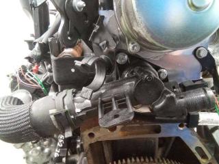 корпус термостата Renault Twingo 1 поколение [3-й рестайлинг] 2011, 1.5 л., дизель, МКПП