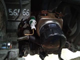 теплообменник масляного фильтра Renault Scenic 1 поколение [рестайлинг] 2000, 1.9 л., дизель, МКПП