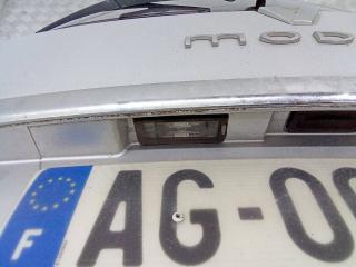 подсветка номера Renault Modus 1 поколение [рестайлинг] 2009