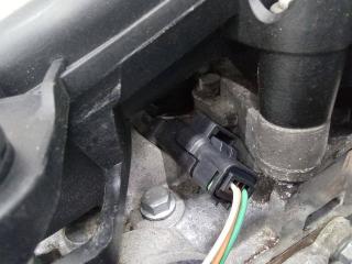 датчик распредвала Renault Megane 2 поколение 2005, 1.6 л., бензин, МКПП