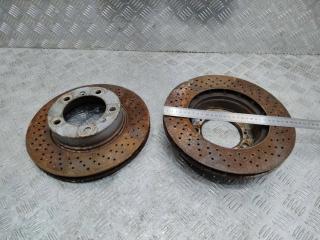 диск тормозной передний Porsche Boxster 987 2006, 2.7 л., бензин