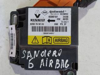 блок AirBag Renault Sandero 1 поколение 2009, 8200769224