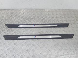 накладка на порог внутренняя BMW 2 серия F22/F23 2017, купе, 8055499, 7149477
