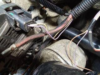 кронштейн генератора Renault Megane 1 поколение [рестайлинг] 2003, 1.5 л., дизель, МКПП