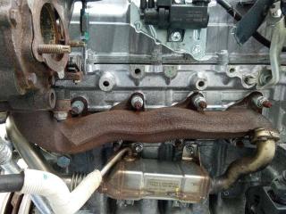 коллектор выпускной Toyota Avensis 2 поколение (T250) [рестайлинг] 2008, 2.0 л., дизель, МКПП