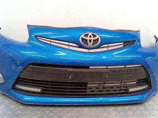 бампер передний Toyota Aygo 1 поколение AB10 [2-й рестайлинг] 2013, 52119-0H110