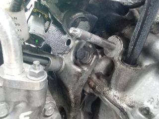 кронштейн компрессора кондиционера Peugeot 308 T7 2009, 1.6 л., дизель, МКПП