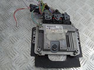 блок управления двигателем Peugeot 308 T7 2009, 1.6 л., дизель, МКПП, 9664843780