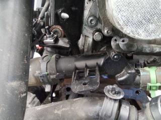 корпус термостата Renault Megane 2 поколение [рестайлинг] 2008, 1.5 л., дизель, МКПП