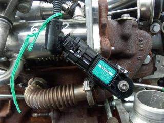 датчик абсолютного давления Renault Duster 1 поколение 2011, 1.5 л., дизель, МКПП, 0281002997