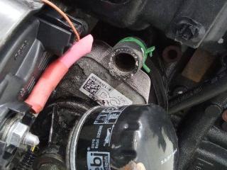 теплообменник масляного фильтра Renault Megane 3 поколение 2012, 1.5 л., дизель, МКПП, 8200779744