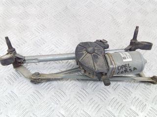 механизм стеклоочистителя (трапеция дворников) Opel Corsa D 2010, 13182340