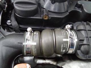 патрубок интеркулера Peugeot 308 1 поколение [рестайлинг] 2012, 1.6 л., дизель, МКПП, 9686523980