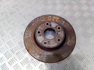 диск тормозной передний Honda Civic 8 поколение [рестайлинг] 2010, 2.2 л., дизель