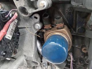 теплообменник масляного фильтра Renault Scenic 2 поколение [рестайлинг] 2007, 1.9 л., дизель, МКПП