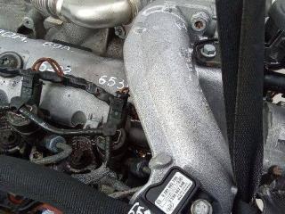 гофра инжектора Renault Scenic 2 поколение [рестайлинг] 2007, 1.9 л., дизель, МКПП