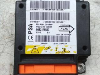 датчик удара Peugeot 1007 1 поколение 2007, 9663176580