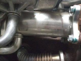 охладитель EGR / Радиатор EGR Dacia Logan 2 поколение 2013, 1.5 л., дизель, МКПП, 8200912059