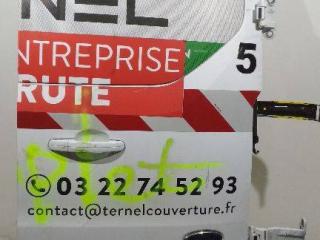 ручка наружная задняя правая Ford Transit Custom 1 поколение 2013