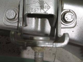 петля крышки багажника Renault Megane 3 поколение 2010, хетчбэк 5 дв.