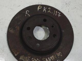 диск тормозной передний Dacia Logan 1 поколение 2008