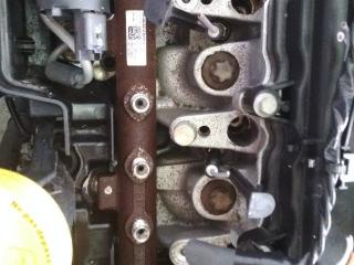 топливная рампа Renault Scenic 2 поколение [рестайлинг] 2009, 1.5 л., дизель, МКПП, 8200815617, SIEMENS