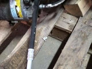 трубка кондиционера Renault Megane 2 поколение 2004, 1.5 л., дизель, МКПП, NULL