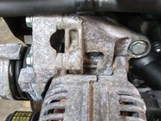 кронштейн генератора Volkswagen Polo 3 поколение [рестайлинг] 2002, 1.4 л., дизель