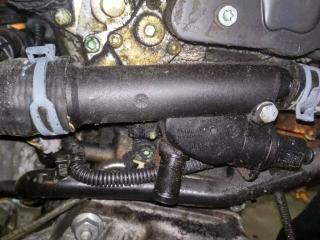 фланец (тройник) системы охлаждения Volkswagen Polo 3 поколение [рестайлинг] 2002, 1.4 л., дизель, 038121132D