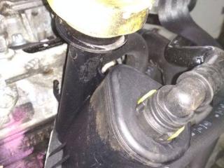 маслоотделитель (сапун) Renault Scenic 1 поколение [рестайлинг] 2002, 1.9 л., дизель, МКПП, 8200140763