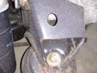 подушка крепления двигателя Volkswagen Sharan 1 поколение 1996, 1.9 л., дизель, МКПП