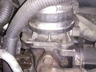 заслонка дроссельная Renault Espace 3 поколение 2001, 2.2 л., дизель, МКПП