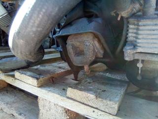 подушка крепления двигателя Ford Transit 5 поколение 2003, 2.4 л., дизель, МКПП